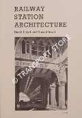 Book cover of Railway Station Architecture  by LLOYD, David & INSALL, Donald 